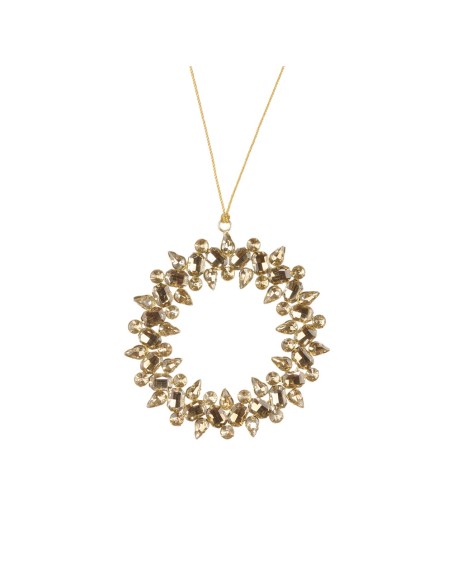 Pendente Corona Fiocchi di Ghiaccio Ø13 cm