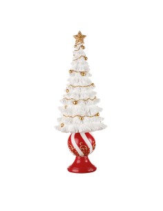 Albero Alto da Appendere Festa in Rosso Ø16x42h cm