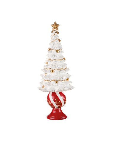 Albero Alto da Appendere Festa in Rosso Ø16x42h cm