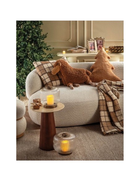 Lanterna Piccola con Led Sentieri di Luce Ø20,5x21h cm