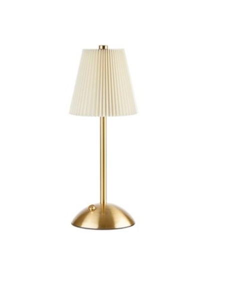 Lampada da Tavolo Led Usb, Bianca Romantica Atmosfera Ø11,5x30h cm