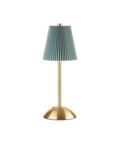 Lampada da Tavolo Led Usb, Verde Romantica Atmosfera Ø11,5x30h cm