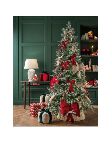 Pacchetto Avorio Holly Jolly 23x23x25h cm