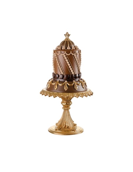 Alzata Piccola con Torta da Appoggio Chocolate Dreams Ø17x32h cm