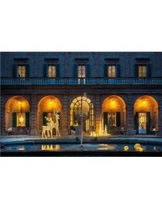 Stella con 720 Led Luci in Festa 58x10x58h cm 2