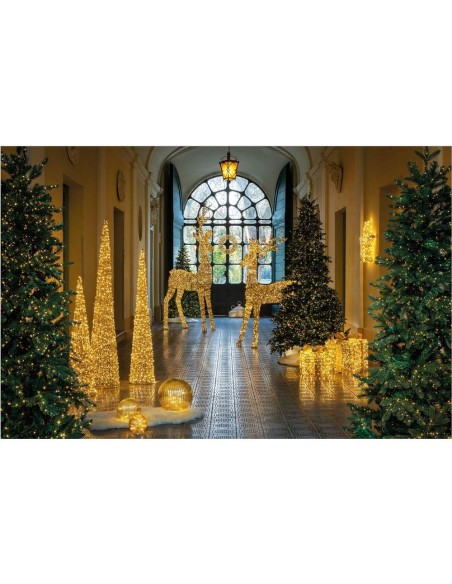 Pacco Piccolo con 600 Led Regali Preziosi 30x30x36h cm