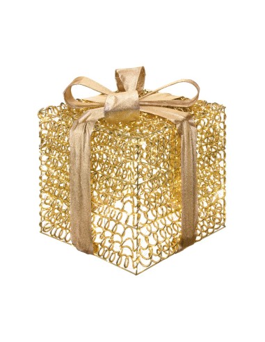 Pacco Piccolo con 600 Led Regali Preziosi 30x30x36h cm