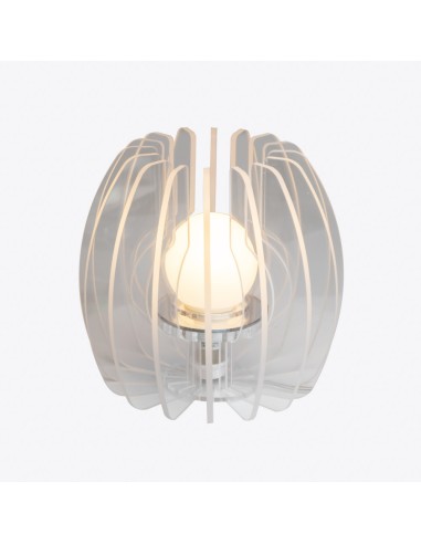 Vesta Home - Lampada Piccola - Iride·trasparente·ø15 X 24 H Cm Th. 5 Mm