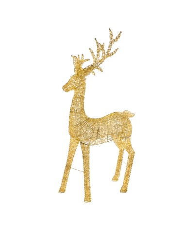 Renna con 5200 Led King incanto Regale 136x62x270h cm