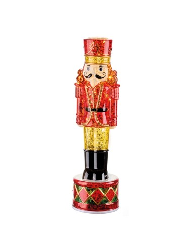 Soldatino con Led e Movimento Christmas Carousel Ø9x33h cm