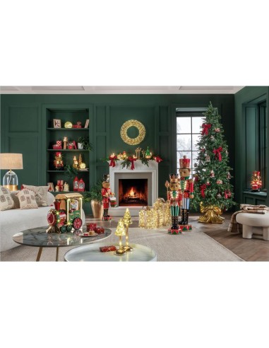 Pendente Stivale Gioioso Natale 6x4x12h cm