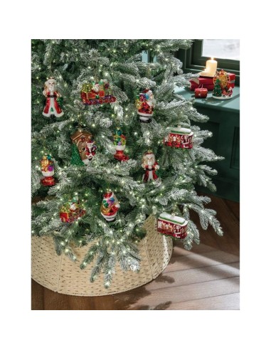 Pendente Stivale Gioioso Natale 6x4x12h cm