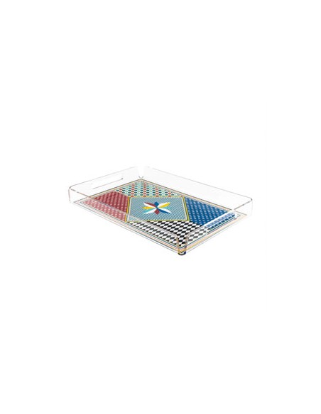 Vesta Home - Vassoio Piccolo Decor·foulard·32 X 22 X 3,5 H Th. 4 Mm
