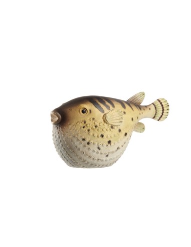 Pesce Palla Tetradonte Decorativo 25x12x13h