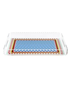 Vesta Home - Vassoio Piccolo Decor·rainbow·32 X 22 X 3,5 H Th. 4 Mm 2