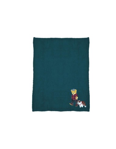 Plaid morbidotto sleep 150x200 disegno Teddy e Briciola