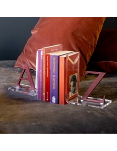 Vesta Home - Reggilibro Letters·vinaccia·31 X 10 X 20 H Th. Body 8 Mm Th. Structure 10 Mm 2