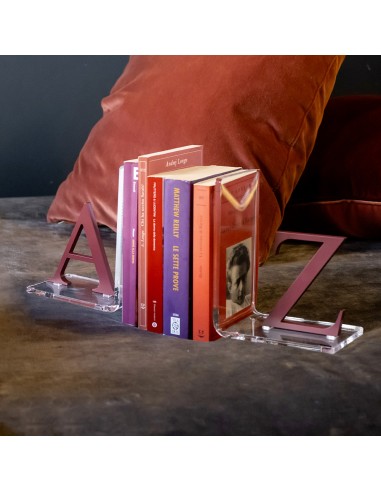 Vesta Home - Reggilibro Letters·vinaccia·31 X 10 X 20 H Th. Body 8 Mm Th. Structure 10 Mm