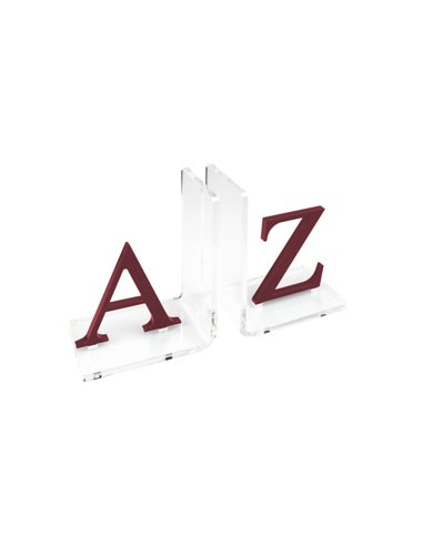 Vesta Home - Reggilibro Letters·vinaccia·31 X 10 X 20 H Th. Body 8 Mm Th. Structure 10 Mm