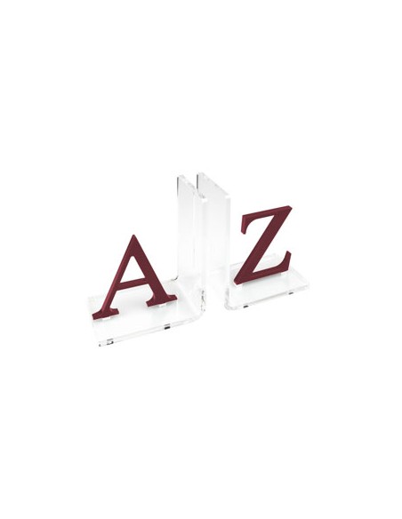 Vesta Home - Reggilibro Letters·vinaccia·31 X 10 X 20 H Th. Body 8 Mm Th. Structure 10 Mm