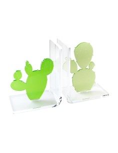 Vesta Home - Reggilibro Cactus·verde·31 X 10 X 20 H Th. Body 5 Mm Th. Structure 8 Mm
