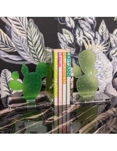 Vesta Home - Reggilibro Cactus·verde·31 X 10 X 20 H Th. Body 5 Mm Th. Structure 8 Mm 2