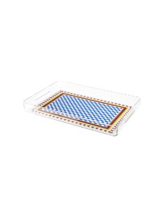 Vesta Home - Vassoio Piccolo Decor·rainbow·32 X 22 X 3,5 H Th. 4 Mm