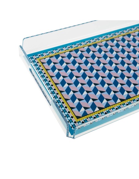 Vesta Home - Vassoio Piccolo Decor·modern·32 X 22 X 3,5 H Th. 4 Mm