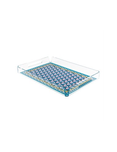 Vesta Home - Vassoio Piccolo Decor·modern·32 X 22 X 3,5 H Th. 4 Mm