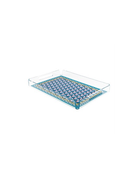 Vesta Home - Vassoio Piccolo Decor·modern·32 X 22 X 3,5 H Th. 4 Mm