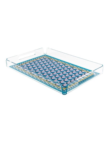 Vesta Home - Vassoio Piccolo Decor·modern·32 X 22 X 3,5 H Th. 4 Mm