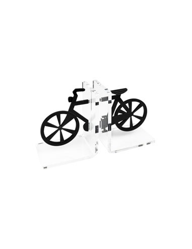 Vesta Home - Reggilibro Bicicletta·nero·31 X 10 X 20 H Th. Body 5 Mm Th. Structure 8 Mm