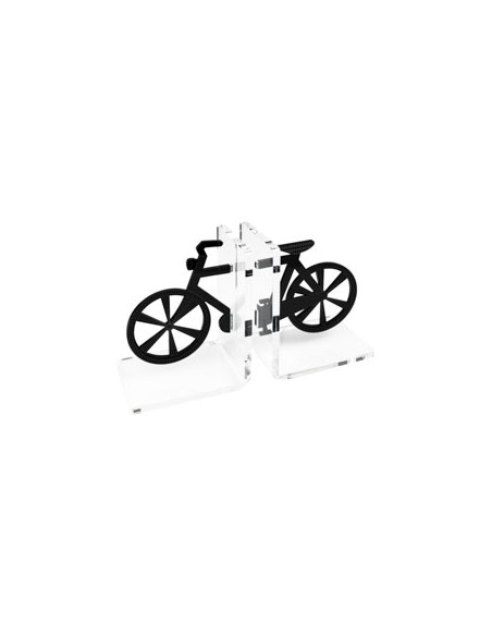 Vesta Home - Reggilibro Bicicletta·nero·31 X 10 X 20 H Th. Body 5 Mm Th. Structure 8 Mm
