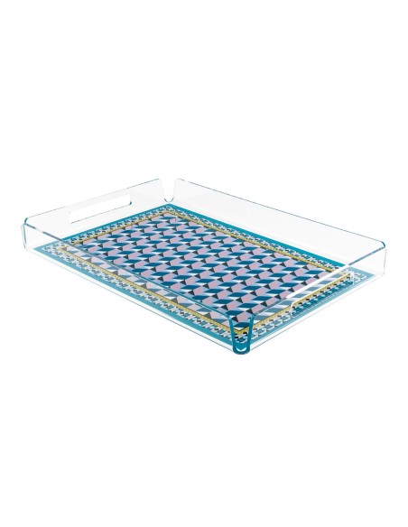 Vesta Home - Vassoio Piccolo Decor·modern·32 X 22 X 3,5 H Th. 4 Mm