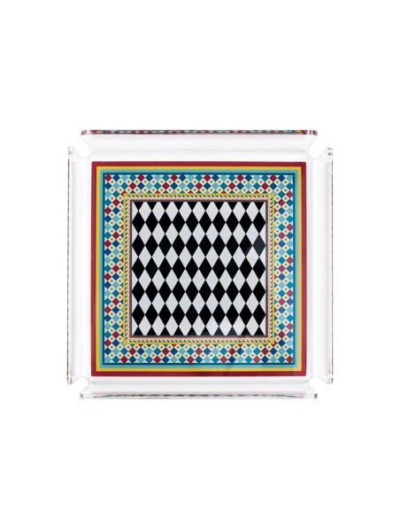 Vesta Home - Vuotatasche Decor·foulard·17,2 X 17,2 X 2,5 H Th. 3 Mm