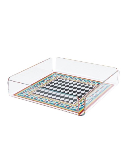 Vesta Home - Vuotatasche Decor·foulard·17,2 X 17,2 X 2,5 H Th. 3 Mm