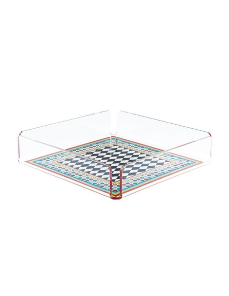 Vesta Home - Vuotatasche Decor·foulard·17,2 X 17,2 X 2,5 H Th. 3 Mm