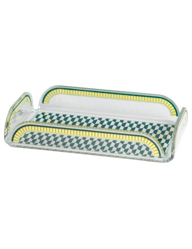 Vesta Home - Happy Tray - Vassoietto·verde·15 X 9,5 X 3 H Cm Th. 3 Mm