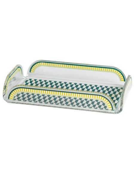 Vesta Home - Happy Tray - Vassoietto·verde·15 X 9,5 X 3 H Cm Th. 3 Mm