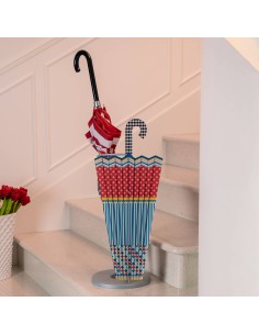 Vesta Home - Portaombrelli Decor·foulard·23,5 X 24,5 X 63 H Th. 5 Mm 2