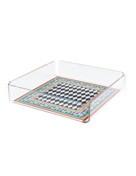 Vesta Home - Vuotatasche Decor·foulard·17,2 X 17,2 X 2,5 H Th. 3 Mm