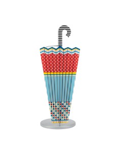 Vesta Home - Portaombrelli Decor·foulard·23,5 X 24,5 X 63 H Th. 5 Mm
