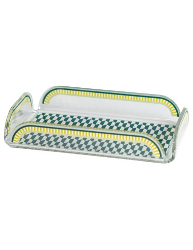 Vesta Home - Happy Tray - Vassoietto·verde·15 X 9,5 X 3 H Cm Th. 3 Mm