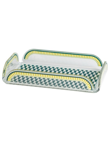 Vesta Home - Happy Tray - Vassoietto·verde·15 X 9,5 X 3 H Cm Th. 3 Mm