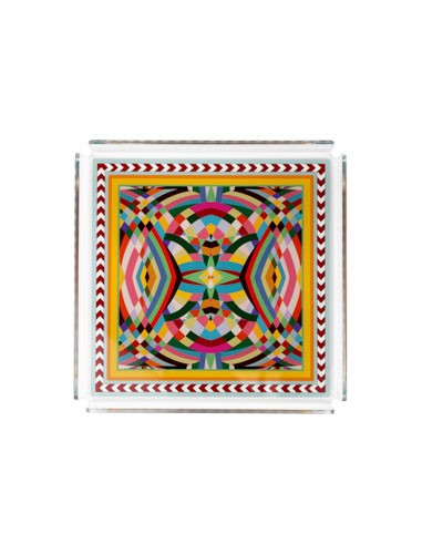 Vesta Home - Vuotatasche Decor·rainbow·17,2 X 17,2 X 2,5 H Th. 3 Mm