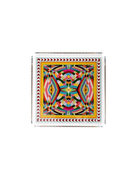 Vesta Home - Vuotatasche Decor·rainbow·17,2 X 17,2 X 2,5 H Th. 3 Mm
