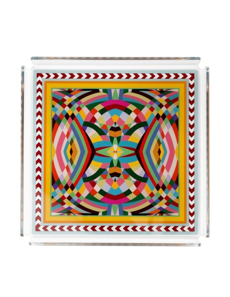Vesta Home - Vuotatasche Decor·rainbow·17,2 X 17,2 X 2,5 H Th. 3 Mm