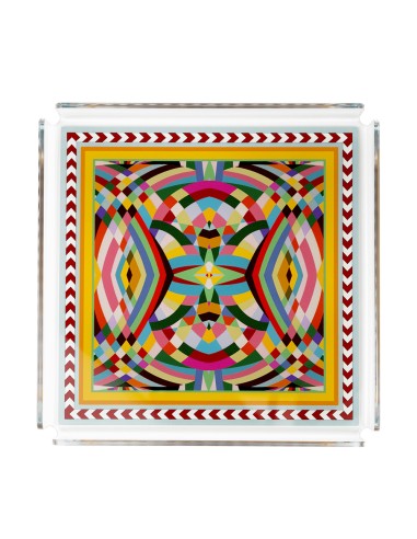 Vesta Home - Vuotatasche Decor·rainbow·17,2 X 17,2 X 2,5 H Th. 3 Mm