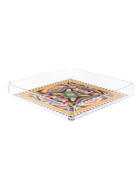 Vesta Home - Vuotatasche Decor·rainbow·17,2 X 17,2 X 2,5 H Th. 3 Mm