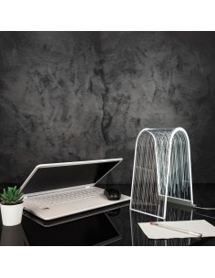 Vesta Home - Lampada da Tavolo Arc·line·13,5 X 19,5 X 28 H Th. 10 Mm 2